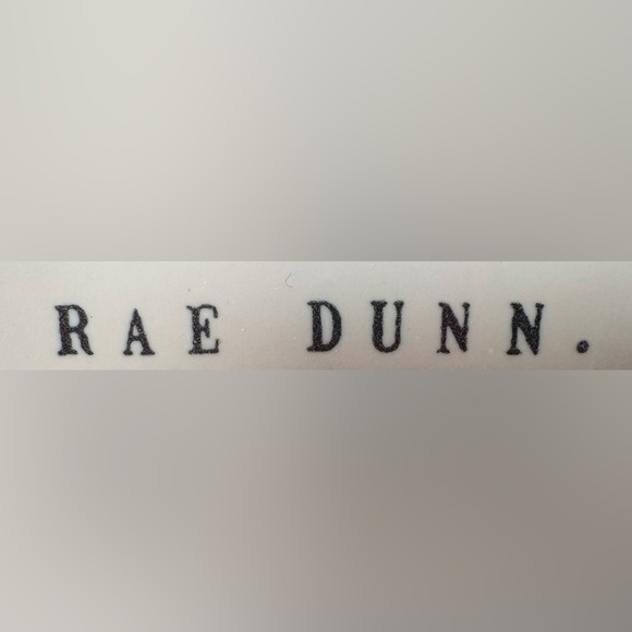 Rae Dunn Pink and Cream Iridescent Ceramic Snow Baby Canister - Picture 2 of 2